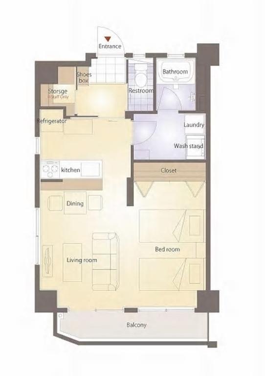 Anjuur Apartment Okinawa Bagian luar foto